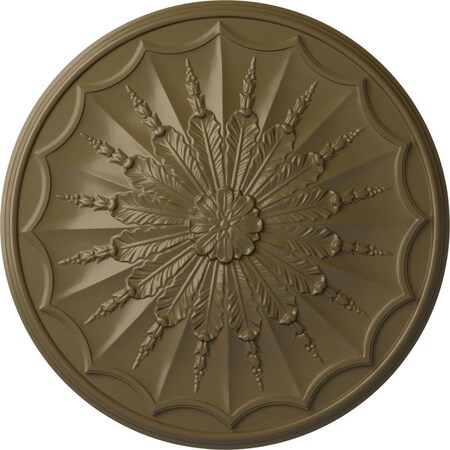 Ekena Millwork Artis Ceiling Medallion, Hand-Painted Mississippi Mud, 27 1/8"OD x 2 5/8"P CM27ARMMF